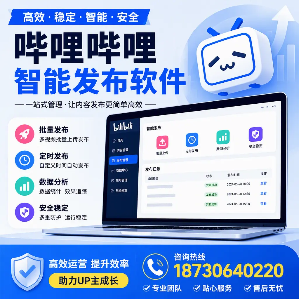 哔哩哔哩智能发布软件的性能测试与评估:红河 用户指南